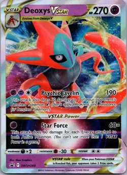 SWSH: Sword & Shield Promo Cards #SWSH268 Deoxys VSTAR - Image 1