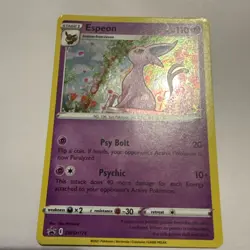 Espeon - SWSH174 Pokemon SWSH: Sword & Shield Promo Cards Holo Promo HP Damaged - Image 4
