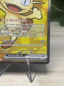 Meowth ex 107/088 Full Art Ultra Rare Perfect Order Pokemon Card NM - Image 4