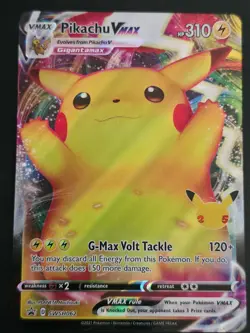 Pikachu VMAX SWSH062 SWSH: Sword & Shield Promo Cards Holo - NM - Image 1