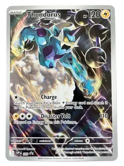 Thundurus - 209 Holofoil Promo SV: Scarlet & Violet Promo Cards 209 NM - Image 1