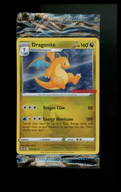 #3 Dragonite 131/195 Silver Tempest Gamestop SEALED Promo Pokemon Card TCG - Image 1