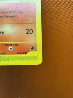 Vulpix - 136/165 - Common - Expedition - Pokemon Card - LP 2349 - Image 5