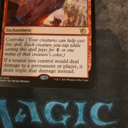 City on Fire 135 Rare Promo Pack: March of the Machine Magic: The Gathering NM - Image 4