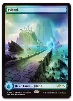 Island (Piotr Dura) #2 (Foil) (LP) Standard Showdown SSP Magic MTG - Image 1