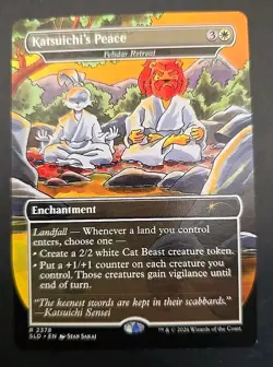 Katsuichi's Peace - Felidar Retreat Secret Lair Drop MTG Regular Near Mint - Image 1