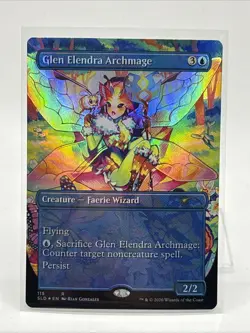 MTG Glen Elendra Archmage (115) | NM Foil | Secret Lair Faerie, Faerie... {SLD} - Image 1