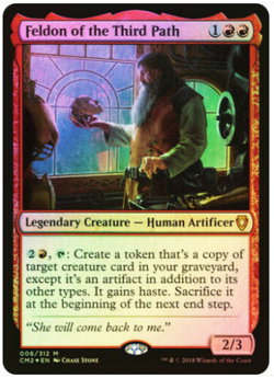 mtg magic feldon of the third path FOIL ENGLISH feldonn de la troisieme voie - Image 1