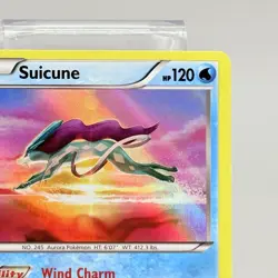 2016 Pokemon XY Breakpoint Holo Holofoil Card Suicune #30/122 NM - Image 3