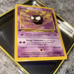 1st Edition Gastly 33/62 NM | Pokemon TCG Card | Vintage WOTC Era GEM!! 💎 - Image 3