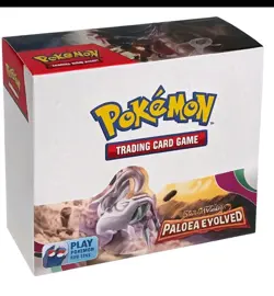 Pokemon TCG Scarlet Violet Paldea Evolved Booster Box Factory Sealed 36 Packs - Image 1