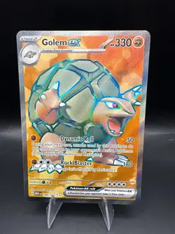 Pokemon TCG Golem ex Scarlet & Violet-151 189/165 Holo Ultra Rare NM - Image 1