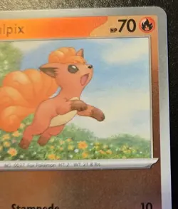 Vulpix 019/132 Reverse Holo Common Mega Evolution Pokemon TCG - Image 3