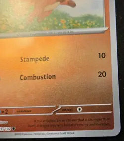 Vulpix 019/132 Reverse Holo Common Mega Evolution Pokemon TCG - Image 5