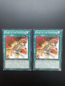 Yugioh Heart Of The Underdog LCYW-EN068 1st Edition Common MP/HP X2 - Image 1