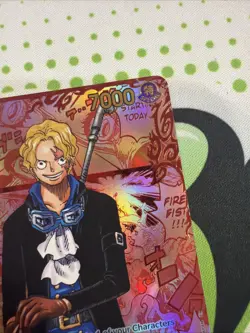 Sabo (Red Manga Super Alternate Art) OP13-120 Carrying On His Will Foil English - Image 3