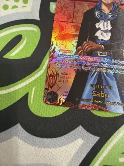 Sabo (Red Manga Super Alternate Art) OP13-120 Carrying On His Will Foil English - Image 5