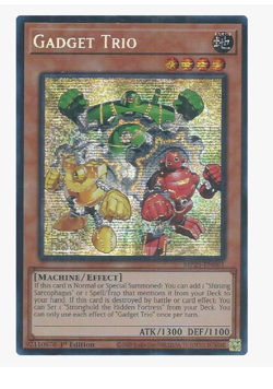 Gadget Trio - MP25-EN061 - Prismatic Secret Rare YuGiOh - Image 1