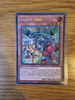 Gadget Trio MP25-EN061 1st Edition Prismatic Secret Rare Yu-Gi-Oh! - Image 1