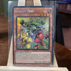 Yu-Gi-Oh! Gadget Trio #MP25-EN061 Prismatic Secret Rare 1st Edition - Image 1