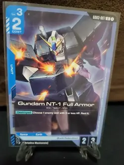 [ENGLISH] Gundam Card Game - GD03 Steel Requiem 4x Playset! Pick Your Cards - Image 1