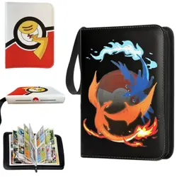 New Card Binder for Pokemon Cards Holder Fits 400 Cards with 50 Removable Sleeve - Image 1