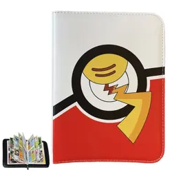 New Card Binder for Pokemon Cards Holder Fits 400 Cards with 50 Removable Sleeve - Image 3