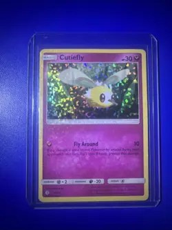 Cutiefly 10/12 McDonald's Holo Promo Pokemon Card TCG 2017 Nintendo DMG - Image 1