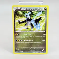 Pokemon TCG Boundaries Crossed Holo Holofoil Card Black Kyurem 100/149 LP - Image 1