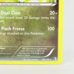 Pokemon TCG Boundaries Crossed Holo Holofoil Card Black Kyurem 100/149 LP - Image 4