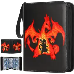 Card Book Holder BinderAlbum Collection Pokemon 400 TradingTCG Card Case - Image 2