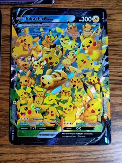 3×JUMBO Cards Pikachu V-Union Alakazam and another pikachu - Image 1