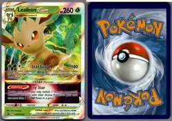 2022 Pokemon, Sword & Shield Promos, #SWSH195 Leafeon VStar, Black Star Promo - Image 1