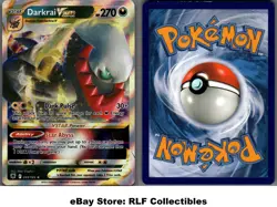 2022 Pokemon, Astral Radiance, #099/189 Darkrai VStar, Holo Ultra Rare (b) - Image 1
