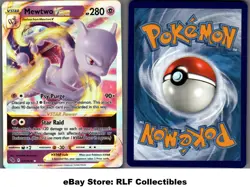 2022 Pokemon, Pokemon GO, #031/078 Mewtwo VStar, Holo Ultra Rare - Image 1