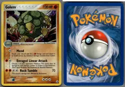 2006 Pokemon, EX Legend Maker, #6/92 Golem, Holo Rare - Image 1