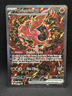 Pokemon TCG ORICORIO EX MEP 024 Black Star Promo - Image 1