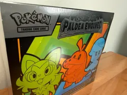 Pokemon - Scarlet & Violet: Paldea Evolved Elite Trainer Box ⚠ tiny hole ⚠ 820650853661 - Image 2