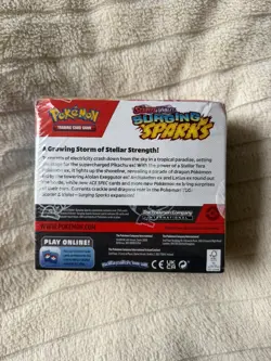 Pokemon Surging Sparks Booster Box (36 Packs) - New (TINY TEAR SEE PHOTOS) - Image 2