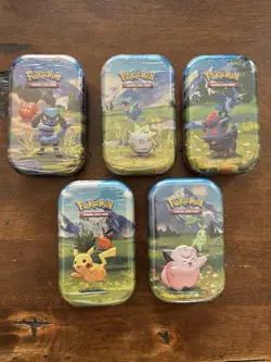 2026 Pokemon TCG Mini Tin Set of 5 Ascended Heroes New Sealed (One of each art). - Image 1