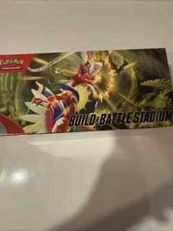 Pokemon Scarlet & Violet Build & Battle Stadium New/Sealed - 2 Decks + 11 Packs - Image 2