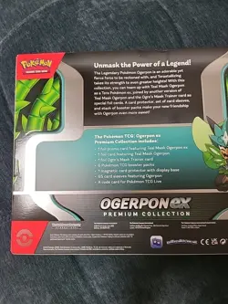 Pokemon TCG 2024 Ogerpon ex Premium Collection Factory Sealed Box - Image 4