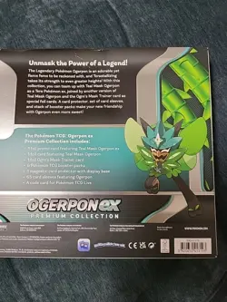 Pokemon TCG 2024 Ogerpon ex Premium Collection Factory Sealed Box - Image 5