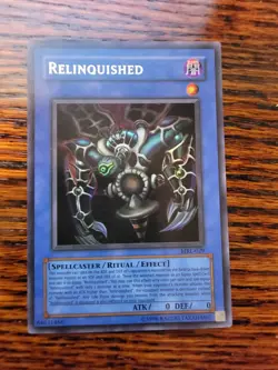 YuGiOh! Relinquished Magic Ruler MRL-029 Unlimited Ultra Rare LP - Image 1