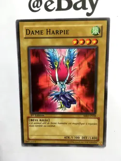 YUGIOH - DAME HARPIE - MRD-F008 - COMMUNE - RARE - NM - 1ST ED - METAL RAIDERS - Image 2