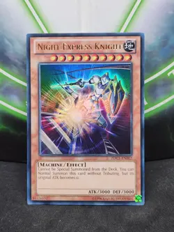 Yugioh Night Express Knight ZDC1-EN002 Ultra Rare NM - Image 1
