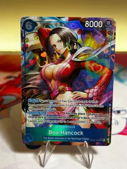 One Piece CCG Boa Hancock EB03-026 Alt Art SR - English - PACK FRESH MINT - Image 1