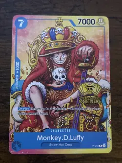 Monkey D Luffy P-043 2nd Anniversary Promo | NM I One Piece TCG | English - Image 1