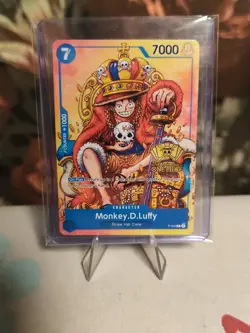ONE PIECE TCG Monkey D Luffy P 043 | 2nd ANNIVERSARY PROMO Stamped V.3 EN | NM - Image 3