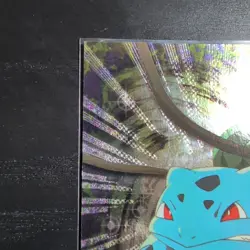 Bulbasaur #01 Topps Black Label Silver Foil Pokemon Card - Image 3